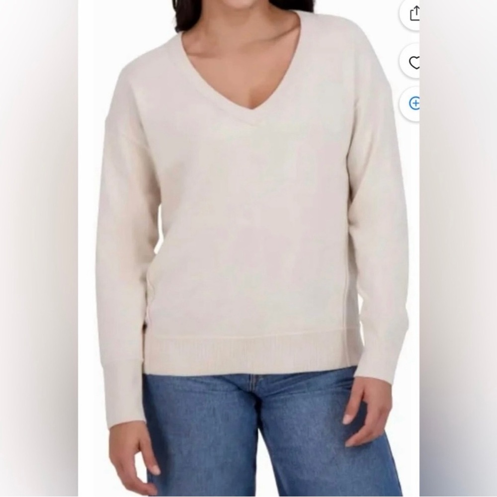 NWT Lucky Brand Women's V-Neck Sweater, S